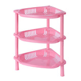 elvesmall Bathroom Corner Storage Holder Shelves Organizer Kitchen Floor Tripod Toilet Tissue Towel Rack Shelf Bathroom Accessories