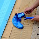 elvesmall Swimming Pool Vacuum Cleaner Cleaning Disinfect Tool Suction Head Pond Fountain Spa Pool Vacuum Cleaner Brush Pool Accessories