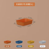 elvesmall Large Capacity Sundries Storage Box Cosmetics Toys Snacks Clothes Storage Basket Plastic Household Wardrobe Organizer