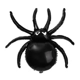 elvesmall Halloween Spider Foil Balloons Halloween Balloon Black Spiders Airballoon Birthday Halloween Party Home Decorations Accessories