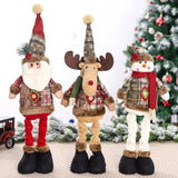 elvesmall Telescopic Christmas Doll Merry Christmas Decorations For Home  Christmas Ornament Xmas Navidad Noel Gifts New Year