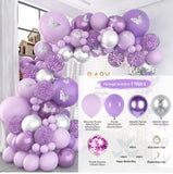 elvesmall Green White Macaron Metal Balloon Garland Arch Kit Wedding Birthday Balloons Decoration Party Balloons For Kids Baby Shower