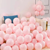 elvesmall 21pcs Pink 40inch Number Foil Latex Balloons Happy Birthday Party Decorations Kids Girl Baby 1 2 3 4 5 6 7 8 9 Year Old Supplies