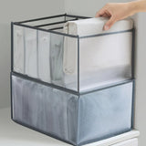 elvesmall Clothing Storage Organizer Box Cabinets Drawer Pants Organizer Underwear T-Shirt Panties Socks Storage Box Save Wardrobe Space