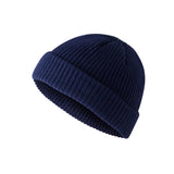 elvesmall 20 Colors Winter Warm Casual Short Thread Hip Hop Beanies Hat Korean Adult Women Men Elastic Wool Knitted Skull Cap Wholesale