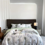 elvesmall  Svetanya Egyptian Cotton 1000TC Bed Linens Queen King Size Set Sheet Duvet Cover Bedding