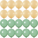 elvesmall green Birthday Party golden Balloons Baby Shower Metallic confetti Wedding Anniversaire Mariage Globos Decorations