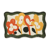 elvesmall  Decoration Girly Rugs Modern Cute Flower Bathroom Kitchen Door Non-slip Mat Bedside Thickened Fluffy Soft Customization Carpets