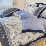 elvesmall Kawaii Princess Pure Cotton Bedding Set Full Size Lovely Ruffles Single Doubel Duvet Cover Set Girls Woman Cozy Bedding Sets