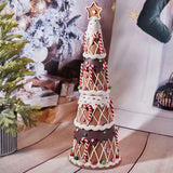 elvesmall Candy Christmas Tree Decoration Gift Soft Clay Fairy Tale Fantasy Desktop Decorations Ornaments Hot Xmas Mini Ornaments