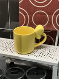 elvesmall  -  Nordic Style Ceramic Cup for Girls, Cute Cartoon Water Cup, Creative Cartoon Cup, Cute and Simple, Festival and Business Gift