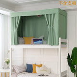 elvesmall Student Dormitory Or Home Block Under The Female Full Shade Cloth INS Bed Curtains  Mosquito Net