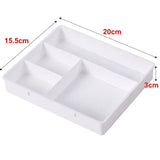 elvesmall Desk Drawer Organizer Desk Sundries Stationery Storage Box Bin Cosmetics Makeup Organizer Home Office Drawer Divider Container
