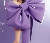 elvesmall  Christmas Big Bow DIY Giant Bow Wall Hanging Pendant Ornament Christmas Home Decor New Year Party Prop Indoor Outdoor Decoration