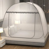elvesmall Creative Minimalist Style Summer Home Mosquito Net Child Anti-drop Yurt Mosquito Net Big Space Bedroom Double Bed Mosquito Net