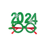 elvesmall Christmas Headbands cute Reindeer Antlers Xmas Tree Glasses Frame for Kids Adults Gift Noel Navidad new year Photo Booth props