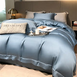 elvesmall  Dreamreal Pure Bamboo Queen King Size Bedding Set Organic Bamboo Luxury Duvet Cover Bed Sheet Pillowcase Soft Cooling Bed Linen