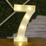 elvesmall  Creative DIY Luminous LED Letter Lights 26 English Alphabet Light for Holiday Home Wedding Birthday Christmas Party Decorations