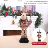 elvesmall Telescopic Christmas Doll Merry Christmas Decorations For Home  Christmas Ornament Xmas Navidad Noel Gifts New Year