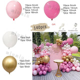 elvesmall Makaron Baby Pink Birthday Decor Balloon Garland Arch Kit Girls Wedding Birthday Purple Balloons Baby Shower Party Decorations