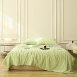 elvesmall Summer Cooling Blanket Breathable Cool Down Air Condition Quilt Lightweight Summer Comforter with Double Side Cooling Fabric
