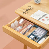 elvesmall Desk Drawer Organizer Desk Sundries Stationery Storage Box Bin Cosmetics Makeup Organizer Home Office Drawer Divider Container
