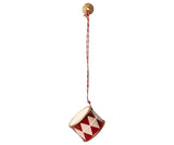 elvesmall Metal Hand Painted Hanging Christmas Tree Decoration, Holiday Gift, Hand Painted