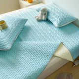 elvesmall   Latex mattress Summer mat Dust mat Air-conditioned mattress bedding set girl bedroom 120 150