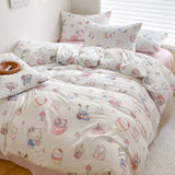 elvesmall Duvet Cover 220x240 Bed Sheet Set Quilt Bedding Set Sheet Double Bed Duvet Cover Bed Sheet Bedding Set King Size Single Bed Set