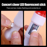 elvesmall  Glow Sticks LED Fluorescent Rod Cylinder Plastic Colorful Flashing Stick Cheer Tube Dark Light Birthday Wedding Party Supplies