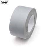 elvesmall 1/3 rolls Shower Bath Sealing Tape Strips for Bathroom Kitchen Seal Caulk Strip Sink PVC Self Adhesive Waterproof Wall Sticker