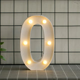 elvesmall  Creative DIY Luminous LED Letter Lights 26 English Alphabet Light for Holiday Home Wedding Birthday Christmas Party Decorations