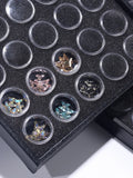 elvesmall 25/50 Grids Nail Art Decoration Storage Box Empty Plastic Nail Rhinestones Gems Case Container DIY Accessories For Nail Salon