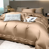 elvesmall  Dreamreal Pure Bamboo Queen King Size Bedding Set Organic Bamboo Luxury Duvet Cover Bed Sheet Pillowcase Soft Cooling Bed Linen