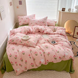 elvesmall Duvet Cover 220x240 Bed Sheet Set Quilt Bedding Set Sheet Double Bed Duvet Cover Bed Sheet Bedding Set King Size Single Bed Set