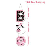 elvesmall Halloween Door Hanging Pendents Party Decors Pumpkin Ghost Bat Happy Halloween Ghost Horror Party Decorations for Home 2024