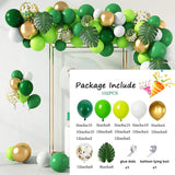 elvesmall Retro Avocado Green Balloons Garland Kit Arch Baby Shower Decor Sand White Balloon Arch Birthday Party Decoration Latex Globos