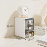 elvesmall Desktop Organizer Drawer Box Desk Pen Holder Hair Accessories Storage Shelf Cosmetic Stationery Storage Box Home School Office