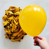 elvesmall 30pcs 10inch Retro Dark Green Chrome Gold Latex Balloons Baby Shower Wedding  Anniversary Birthday Party Decoration DIY Supplies