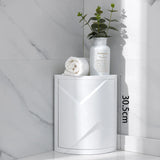 elvesmall Kitchen Rotating Storage Rack Corner Shelf 360° Rotateable Household Layered Adjustable Shelf Organizer Spice Cans Bottle Holder
