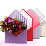 elvesmall Creative Portable Flower Box Rose Flower Packaging Box Flower Shop Wedding Rose Birthday Party Gift Box Valentine's Day Bag Box