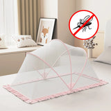 elvesmall   Children Yurt Crib mosquito net Infant mosquito net Portable Foldable Tent Anti-mosquito bed canopy bedroom