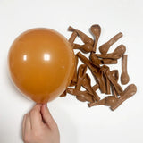 elvesmall 10/20/30pcs Navy Blue Balloons Skin Brown White Sand Latex Balloon Baby Shower Decor Birthday Party Wedding Decoration Supplies