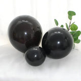 elvesmall 135pcs Black Latex Balloon Arch Garlands Holiday Party Dance Birthday Party Photo Props Anniversary Party Spot Decorations