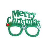 elvesmall Christmas Headbands cute Reindeer Antlers Xmas Tree Glasses Frame for Kids Adults Gift Noel Navidad new year Photo Booth props