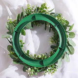 elvesmall Eucalyptus Wreath Flowers Gifts DIY Christmas Creative Artificial Garland Hanging Pendants Wedding Decoration Home Party Decor