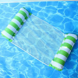 elvesmall New Water Hammock Recliner Inflatable Floating Swimming Mattress Sea Swim Ring Swimming Pool Party Toy Recliner Swimming