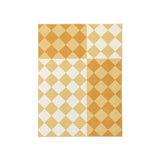 elvesmall  American Vintage Bedroom Bedside Thickened Carpet Fashion Checkerboard Living Room Decoration Carpets Simple Study Cloakroom Rug