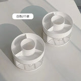 elvesmall Minimalist Desktop Rotating Pen Holder Storage Box Organizer Office Cute Desk Pen Holder Drawer-type Stationery Storage Rack