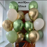 elvesmall 40inch Olive Green 0-9 Number Digital Helium Balloons Kids Adult 18 30 60th Birthday Party Decor Wedding Hawaiian Party Supplies